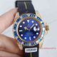 2017 Asian ETA Rolex Submariner Watch - Gold Case Blue Diamond Bezel Rubber Band (2)_th.jpg
